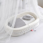 Load image into Gallery viewer, BumBum Baby Nest with Blanket &amp; Pillow (3-piece set)
