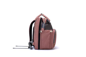 Multifunctional Diaper Bag with Cushioned Pad