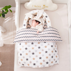 3-piece Baby Nest with Blanket & Pillow