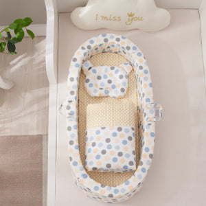 3-piece Baby Nest with Blanket & Pillow