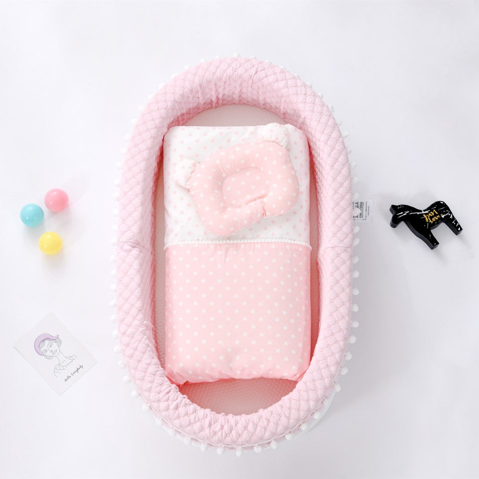 BumBum Baby Nest with Blanket & Pillow (3-piece set)