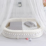 Load image into Gallery viewer, BumBum Baby Nest with Blanket &amp; Pillow (3-piece set)

